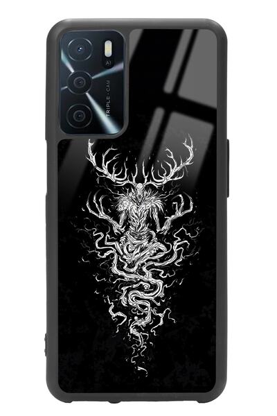 Spoyi Oppo A-16 Witcher 3 Deer Design Glossy Phone Case