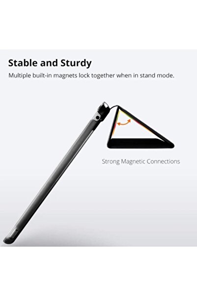 UnDePlus Ipad Mini 4 5 Uyumlu Kılıf Mıknatıslı Smart Case A2133 A2124 A2125 A2126 A1538 A1550