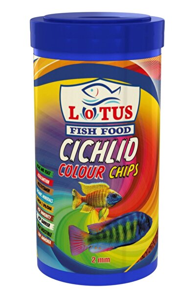 Lotus Malawi Cichlid Colour Chips 250 Ml Akvaryum Balık Renklendirme Yemi