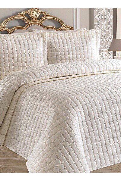 Armes Krem Hayal Yatak Örtüsü