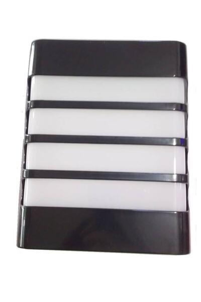 ECONA 30 W Kare Sıva Üstü Dış Mekan Led Armatürü Siyah Plastik Kasa