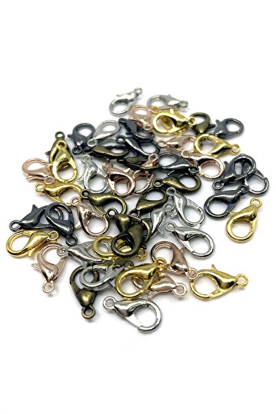 Tahtakaledeyim 50 قطعة 502 مشبك ببغاء كمثرى ذهبي، فضي، ذهبي وردي، أخضر عتيق، ...