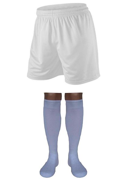 parypary Children's Football Sports Shorts and Soccer Lux Socks