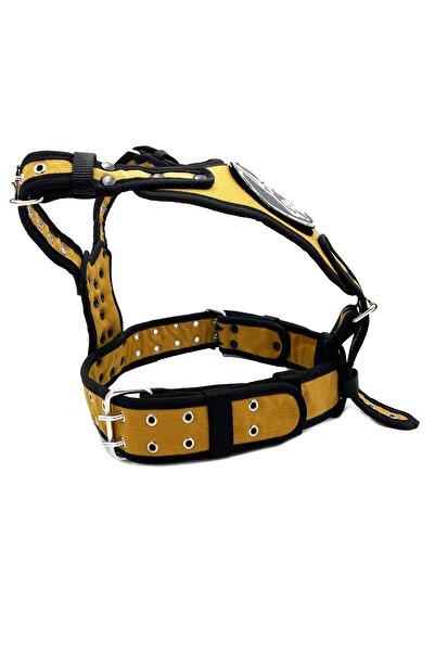 Tasma Market Hardal Doberman Köpek Göğüs Tasması Göğüslük Tasma