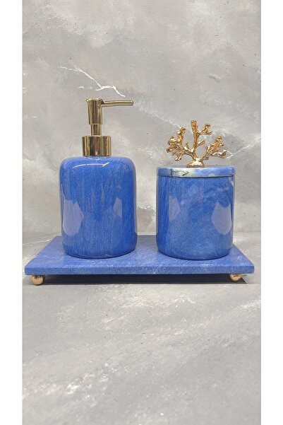 X MERMER Mermer Banyo Seti-3 Lü