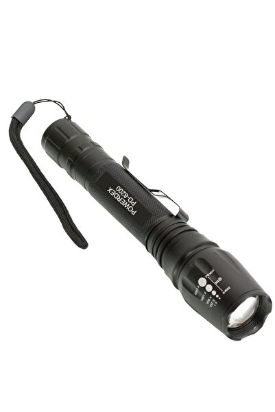 powerdex 10w Şarjlı Profesyonel Avcı Tüfek Feneri Pd-8200