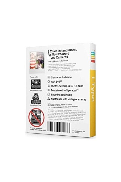 Polaroid Color I-type Uyumlu 8'li Film Üretim Tarihi