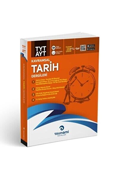 tsunami yayınları TYT AYT Kavramsal Tarih Dergileri 4 Fasikül / Kolektif / Ts...