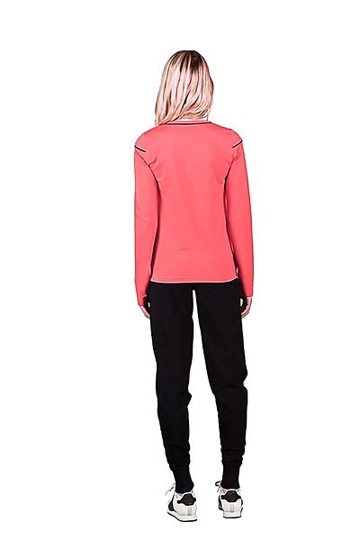 Doreanse Women's Uncovered Long Sleeve Open Collar Tracksuit Set Mercan 4265