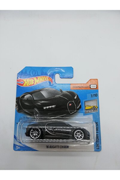 HOT WHEELS 16 Bugatti Chiron Siyah