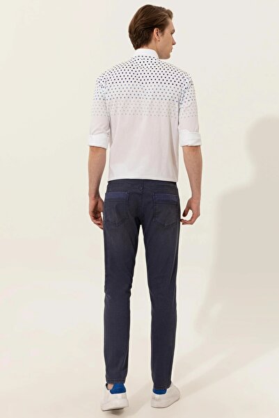 U.S. Polo Assn. U.s. Polo Erkek Slim Fit Denim Pantolon 1366524 Parker 033 Lacivert