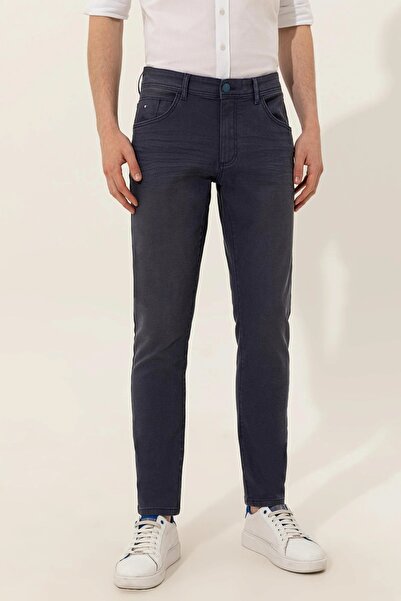 U.S. Polo Assn. U.s. Polo Erkek Slim Fit Denim Pantolon 1366524 Parker 033 Lacivert