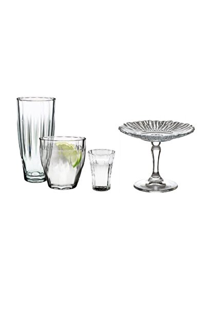 Paşabahçe Diamond Water Soft Drink Glass Set 31 Pieces