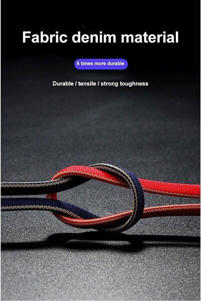 Qozie Metal Başlıklı Örgülü 1 M 3a Type-c Data & Hızlı Şarj Kablosu