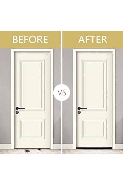 Ankaflex 3 Pieces Wind Cold Sound Anti-Dust under Door Double-Sided Windbreak