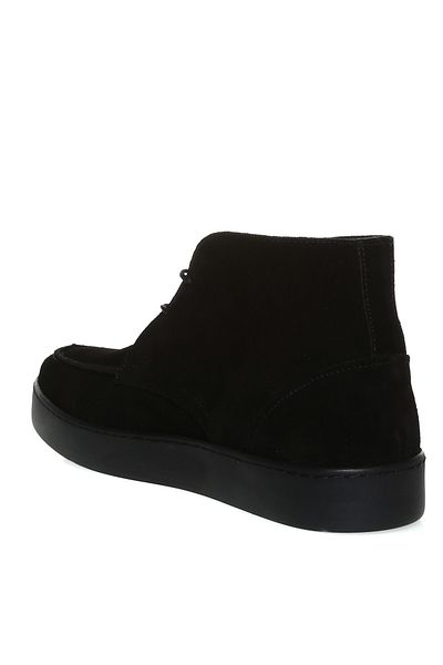 Cotton Bar Suede Black Men's Boots Millard New