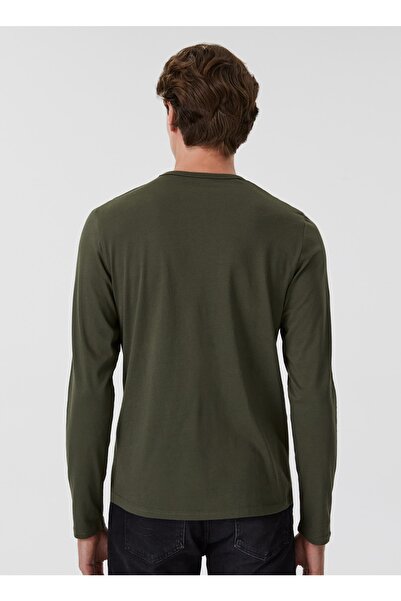 Lee Cooper Ανδρικό μπλουζάκι Polo Neck Plain Khaki 231 Lcm 242002 Tylens