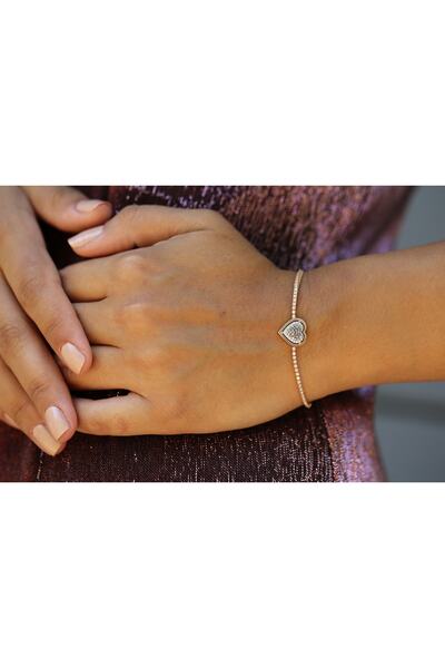 Reis Kuyumculuk Kalp Su Yolu Bileklik