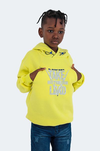 Slazenger Do Unisex-Kinder-Sweatshirt Gelb