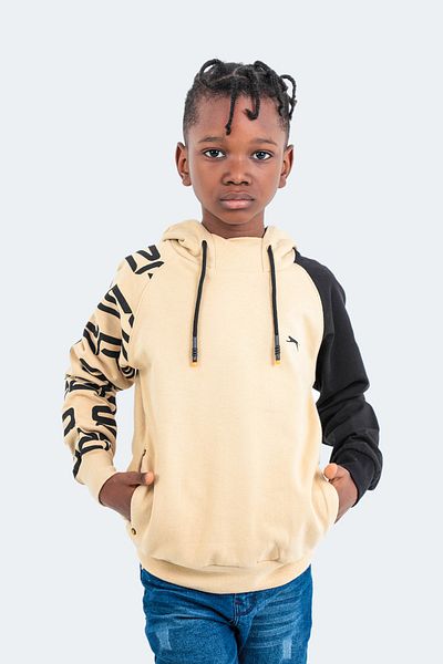 Slazenger Hanorac unisex pentru copii Draven Bej