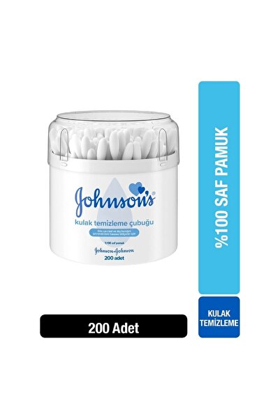 Johnson´s Baby Bebek Kulak Temizleme Çubuğu 200lü