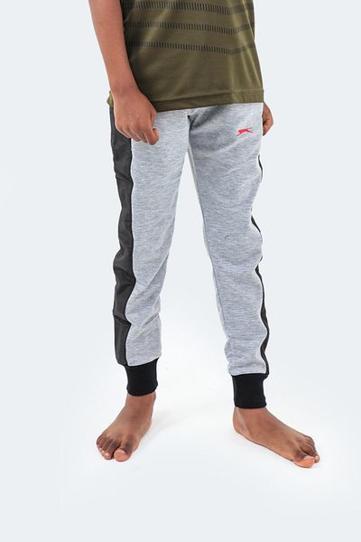 Slazenger Dıdıer Unisex Kinder Jogginghose Grau