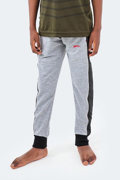 Slazenger Dıdıer Unisex Kinder Jogginghose Grau