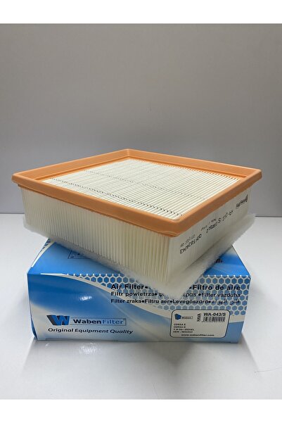 WABEN فلتر هواء أوبل كورسا -d - E ديزل (مع إسفنجة) متوافق مع موديلات 2006 وما بعدها