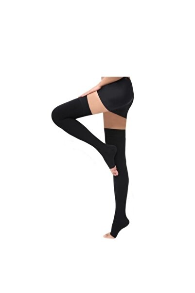 Varimed Erkek Diz Üstü Orta Basınç (ccl2) Açık Burun Çizgili Dizayn