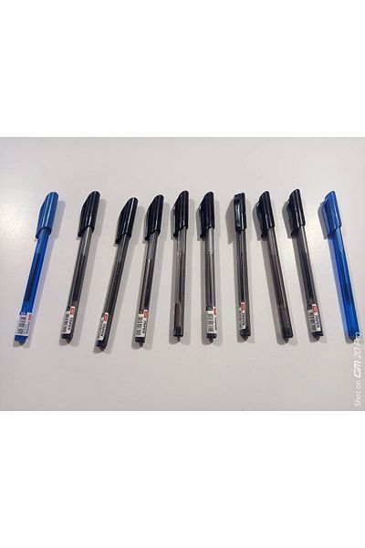 Cassa 8+2 Ballpoint Pen 8 Black 2 Blue