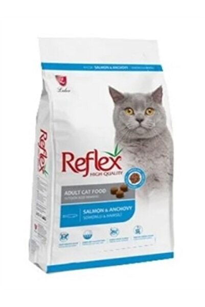 Reflex Somonlu Hamsili Yetişkin Kedi Maması 2 Kg X 2 Adet