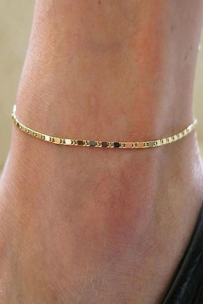 BİJUTERİ EVİ Elegant Chain Women's Anklet