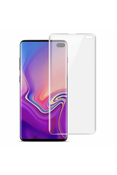 KVY Samsung Galaxy S10 Plus Uyumlu Nano Kırılmaz Cam Ekran Koruyucu