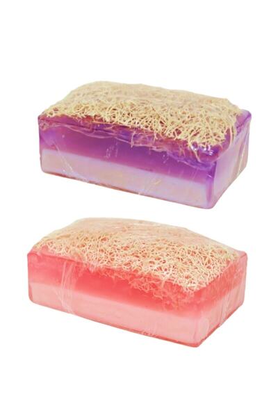 Seonland مجموعة صابون اليقطين الطبيعي المصنوع يدويًا باللافندر والورد مكونة م...