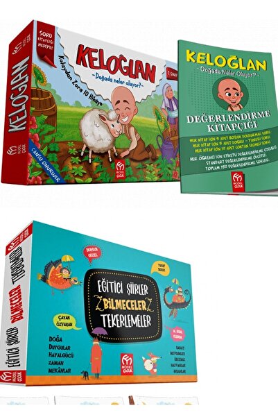 Model Çocuk Yayınları Keloğlan Doğada Neler Oluyor  Eğitici Şiirler Bilmecele...
