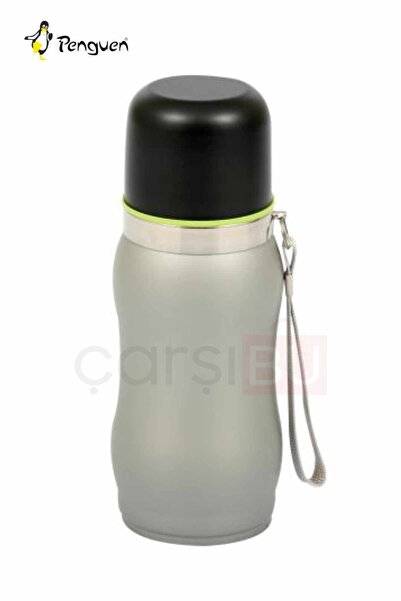 ÇarşıBu Penguen Çift Katlı Mermi Termos Paslanmaz Çelik Bebek Mama Termosu 350 ml