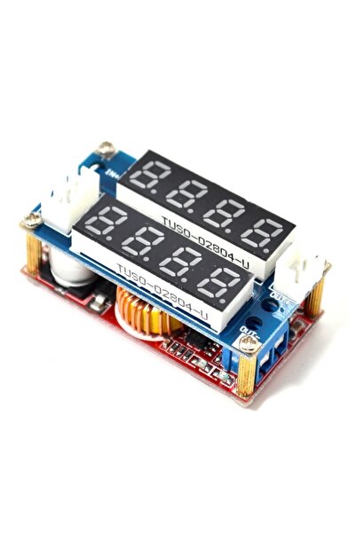 ROBİZ Xl4015 Ayarlanabilir Voltaj Ve Akım Kontröllü Güç Kaynağı Voltmetre Amp...