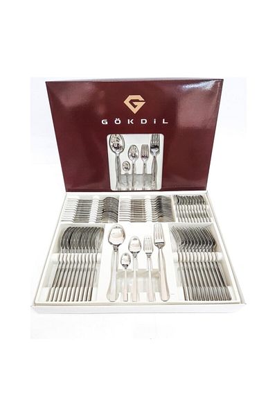 gök 60 Piece Spoon Fork Set