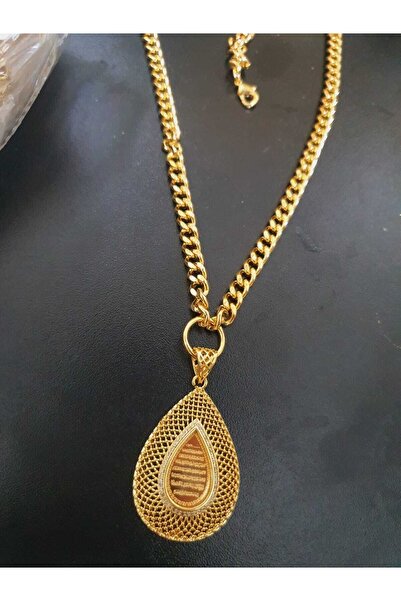 barisiva gold 22 Ayar Altın Kaplama Ayet-el Kürsi Kolye