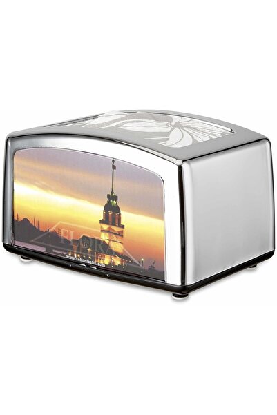 Flosoft Nokta Peçetelik Krom F031