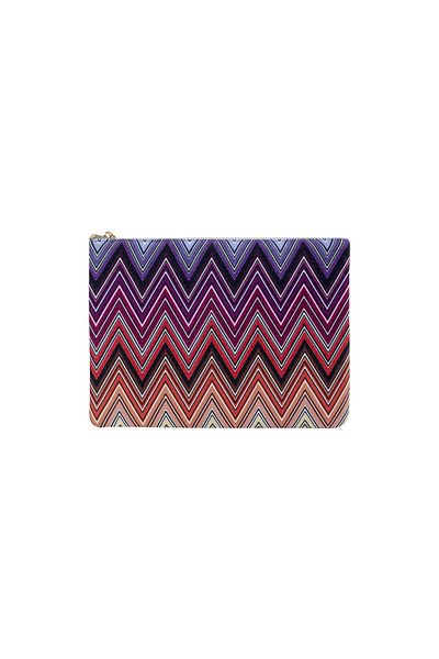 VIVION Zigzag Clutch Bag