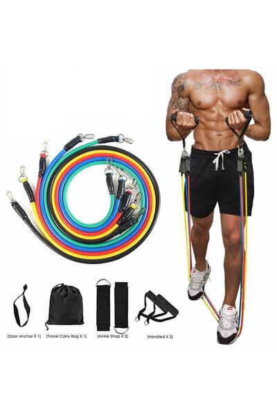 Deez Spor Set de anvelope profesionale cu rezistență la latex, 11 piese Set d...