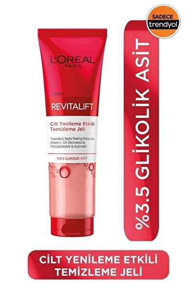 L'Oreal Paris Al Revitalift Cilt Yenileme Etkili Temizleme Jeli 150 Ml- Gliko...