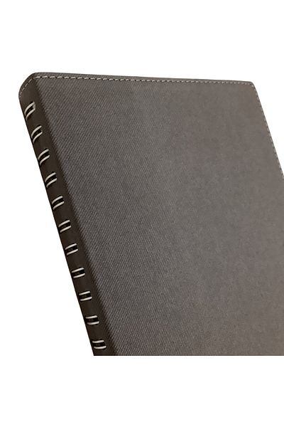 blume Acar Timex Soft Notebook 16 * 23.5 см 256 страници без подшивка, полуконфиденциален спирален бележник, сив