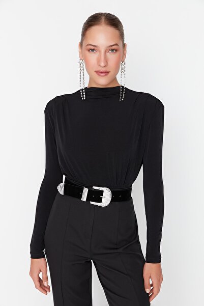 Trendyol Collection Bodysuit - Black - Fitted