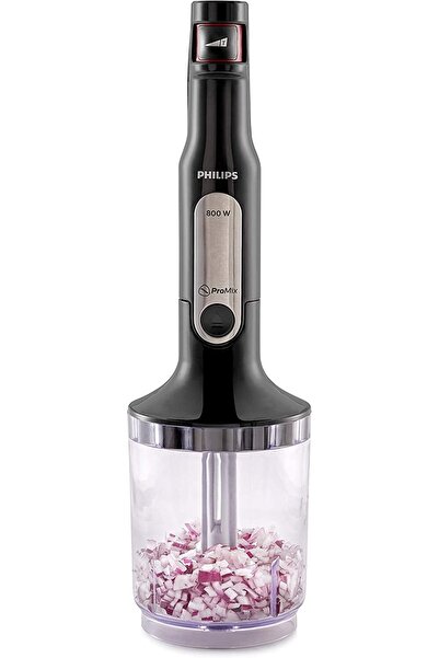 Philips Promiks, 800w, 1000ml, 3 Kademeli, Siyah Blender Seti