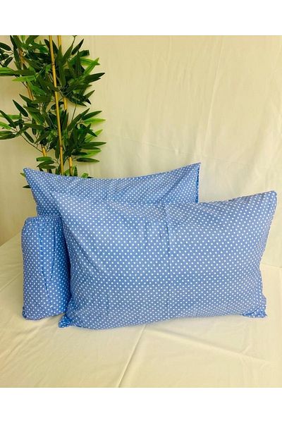 mihriban Polka Dot Pattern Don'T Want Iron Fabric Cotton Sheet Set