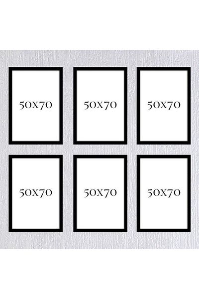 Araste Six-Piece 50x70 Frame (No Poster) - Bos1016