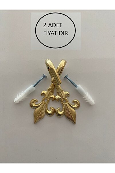 TülEvi Fon Perde Bağlama Demiri Askı Aparatı Renso Perde Kancasi