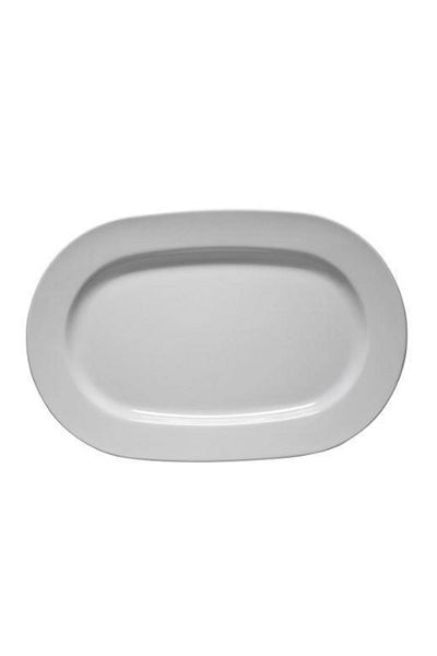 Kütahya Porselen Phrygian Hotel 40 Cm 6 Pieces Boat Plate Without Decoration